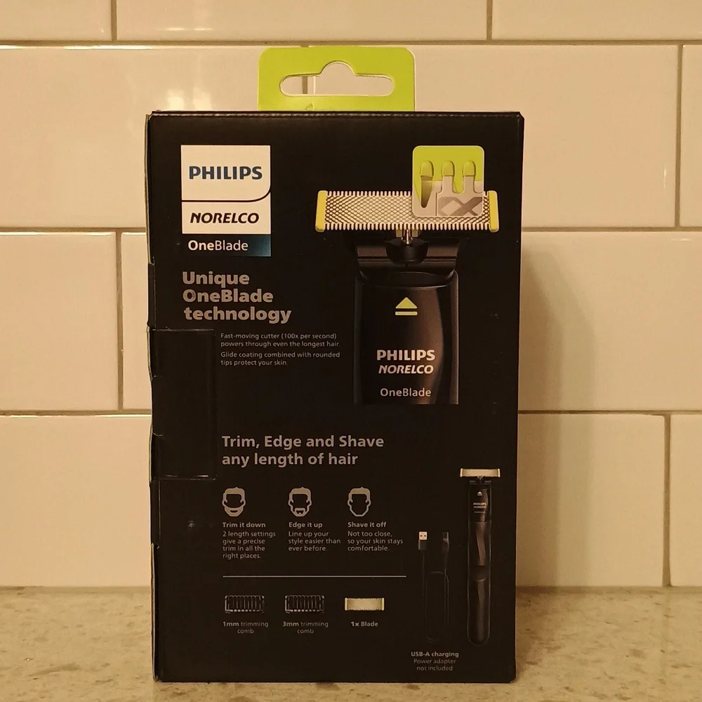 (LAST ONE!!!) Brand New In Box, Mens Philips OneBlade Technology